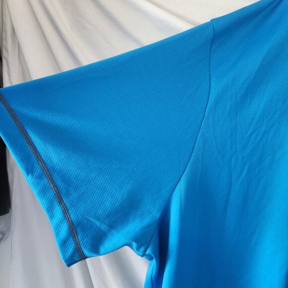 UFC Ultimate Fighting Championship Golf Shirt Blue 6X Grey Trim - Picture 4 of 11